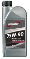 Масло трансмиссионное синтетическое multigrade hypoid gear oil gl 5 75w-90, 1л Pennasol 150834