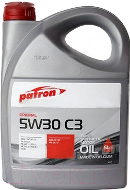 Масло моторное PATRON C3 ORIGINAL 5W-30 5L